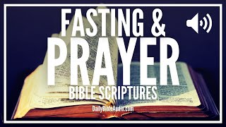 Scriptures About Fasting and Prayer  Bible Verses On How To Fast and Pray [upl. by Alleciram]