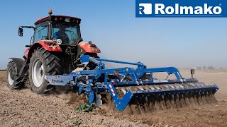 Ecoschemes with the Rolmako U436 cultivator for ploughless tillage [upl. by Joacimah]