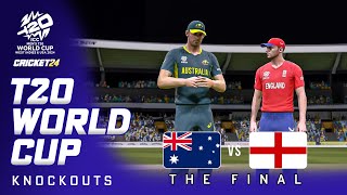 T20 WORLD CUP FINAL  AUSTRALIA v ENGLAND  Cricket 24 Gameplay [upl. by Leterg]