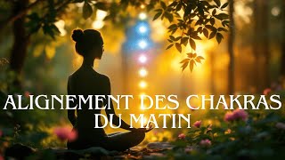 Alignement des chakras du matin [upl. by Yerot]