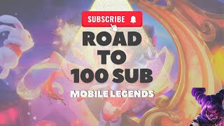 Road to 100 Subscribers MLBB Live Masti  mobilelegends india mlbbindia [upl. by Etyak]