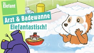 Bobo geht zum Kinderarzt amp Bobo in der Badewanne  Der Elefant  WDR [upl. by Ytte]