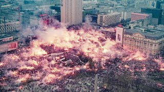 Marsz Niepodległości  WARSZAWA TIMELAPSE [upl. by Ming661]