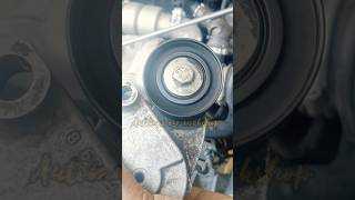 Belt tensioner pulley noise 🙄😲 mechanic shorts [upl. by Odnolor930]