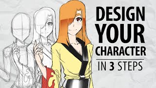 CHARACTER DESIGN  Step by Step Tutorial  Drawinglikeasir [upl. by Seppala]