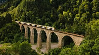 Zugfahrt mit der Höllentalbahn  steile Schienen amp Aussicht auf den Hirschsprung  Raus mit Klaus [upl. by Annehcu]