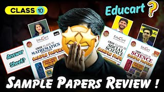 Educart Sample Papers 2025 Worth It  Sample Paper Review class10th educart cbse samplepaper [upl. by Trepur]