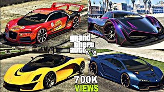 5 Rare Cars Secret Location Gta 5 Story Mode  Gamerfaiz [upl. by Ahcsat]