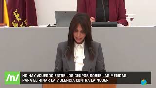 26112024 No hay acuerdo entre los grupos sobre la lucha para eliminar la violencia contra la mujer [upl. by Nnoj]