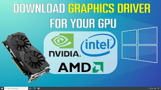 How to Download ANY Graphics Driver AMD Intel Nvidia [upl. by Karim]