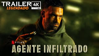 Agente Infiltrado 2023  Trailer 4k Legendado  Netflix [upl. by Yrovi]