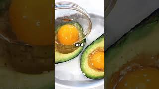 Quick amp Easy Baked Eggs in Avocado Recipe [upl. by Esiuolyram]