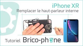 Tutoriel iPhone XR  remplacer le module hautparleur interne écouteur  capteurs  micro [upl. by Ainahpets]