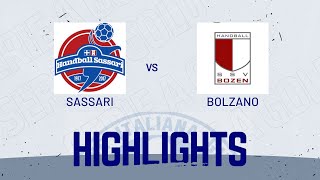 SASSARI vs BOLZANO 7° [upl. by Areehs]