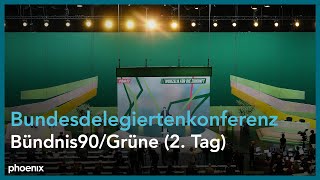 Parteitag von Bündnis90Die Grünen 2 Tag [upl. by Haliled]