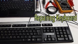 طريقة اصلاح لوحة مفاتيح الكمبيوتر Repairing Keyboard [upl. by Darrelle]