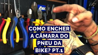 COMO ENCHER A CÂMARA DO PNEU DA SUA BIKE  PT1 shorts short [upl. by Fem625]