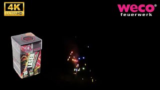 Weco Laser  Lidl  Fontäne mit Smartie Effekt [upl. by Luhem]