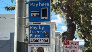 San Francisco considers converting 2hour parking to pay or permit in specific parts of city [upl. by Bartie]