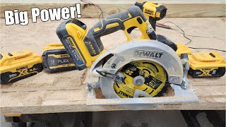 DEWALT PowerStack 5Ah With DCS570 Circular Saw Kit Review DCS570H1 [upl. by Ennaxor]