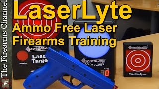 LaserLyte Firearms Laser Training Targets and Gun Sights [upl. by Mhoj649]