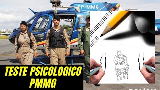 TESTE Psicológico PMMG l PMK e Palográfico l 2a Fase Teste Psicologico PMMG [upl. by Lissi]