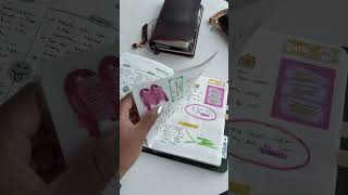 B6 Stalogy Planner Flip 💗 New setup stalogy plannerspread bujoflipthrough [upl. by Dru]