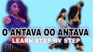 o Antava oo antava  Reels steps  Step By Step  Dance Tutorial [upl. by Azirb599]