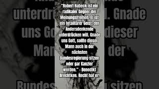 Robert Habeck shorts shortsfeed shortvideo afd politik deutsch foryou fyp habeck [upl. by Yatnoed]