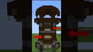 UPGRADING THE MINECRAFT STRUCTURE PILLGAR OUTPOST minecraft buildtips minecraftbuilding gaming [upl. by Nallaf987]