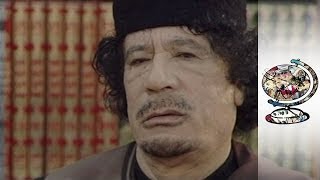 Muammar Gaddafi Interviewed Just Before Libyan Revolution [upl. by Jonette712]