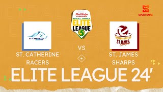 Netball Jamaica Elite League 2024  St Catherine Racers vs St James Sharps  SportsMax TV [upl. by Artinek]