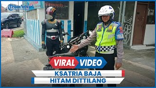 Ksatria Baja Hitam Jogja Ditilang Polisi [upl. by Carleen]