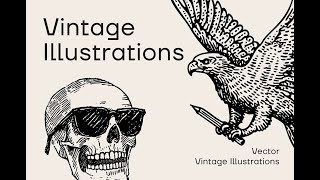 Vintage Illustrations Graphic Download [upl. by Darom]