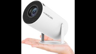 Magcubic HY300 Portable Projector Review – PROS amp CONS – 200 ANSI Smart Projector [upl. by Carter]