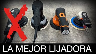 CUAL ES LA MEJOR LIJADORA para pintura amp NUEVA TECNICA DE LIJADO en húmedo  Amarante Detailing 2023 [upl. by Amary]