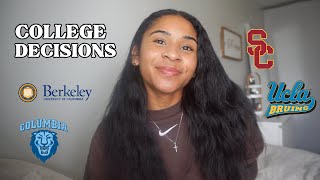 college decision REACTIONS ivy league UC Berkeley etc tips [upl. by Nivets]