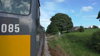 HD Iarnród ÉireannIrish Rail Class 071 number 085 THRASH  12817 [upl. by Emlen]