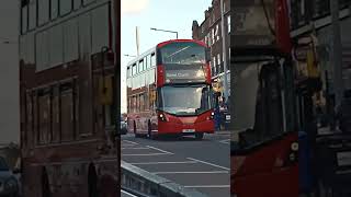 London Buses at Silver Street amp Beckenham Jcn daynight curtailment 54 [upl. by Sackville536]