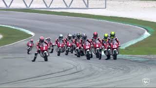 Highlights Race 1  Round 2️⃣ Sepang 🇲🇾  2024 Idemitsu Asia Talent Cup [upl. by Navinod529]