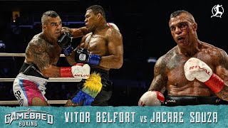 Vitor Belfort vs Jacare Souza  Gamebred Boxing 4  Highlights boxing [upl. by Riamo854]