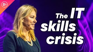 IDC keynote The IT skills crisis [upl. by Hennebery]