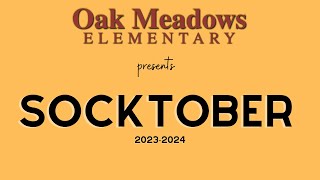 Oak Meadows Elementary Schools Socktober 20232024 [upl. by Laurita]