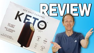 Keto Pint Ice Cream Bar Review  Are they good Keto [upl. by Elodea]