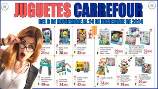 Juguetes Carrefour  Carrefour folleto del 8 de noviembre al 24 de diciembre de 2024  Juguetes [upl. by Foah]