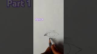 How to draw a eye 👁️👀 eye drawing easy ll eye drawing easy stepbystep ll [upl. by Salter]