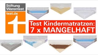 Test Kindermatratzen Diese 7 sind mangelhaft amp können für Babys gefährlich werden [upl. by Aimee]