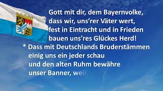 Regional anthem of Bavaria Bayernhymnevoll Hymn of Bavaria Full vocal [upl. by Ordnagela666]