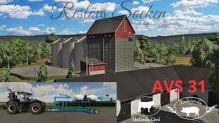 SVERIGES STÖRSTA TRAKTOR RESLÖVS SOCKEN AVS 31 Farming Simulator 22 [upl. by Nodnyl]