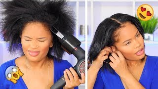 Updated Straight Hair Routine  How I Grew My Hair [upl. by Adler]